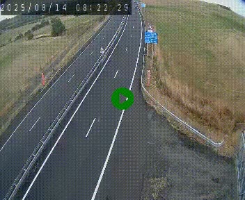 <h2>Caméra autoroute A75 à hauteur du col de la Fageole en direction de Clermont-Ferrand</h2>