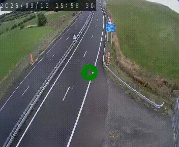 <h2>Caméra autoroute A75 à hauteur du col de la Fageole en direction de Clermont-Ferrand</h2>