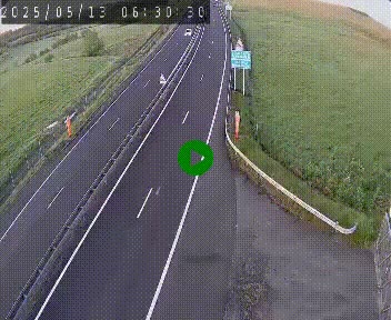 <h2>Caméra autoroute A75 à hauteur du col de la Fageole en direction de Clermont-Ferrand</h2>