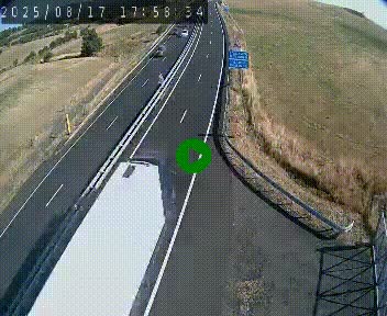 <h2>Caméra autoroute A75 à hauteur du col de la Fageole en direction de Clermont-Ferrand</h2>