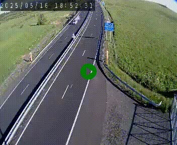 <h2>Caméra autoroute A75 à hauteur du col de la Fageole en direction de Clermont-Ferrand</h2>