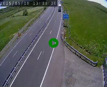 <h2>Caméra autoroute A75 à hauteur du col de la Fageole en direction de Clermont-Ferrand</h2>