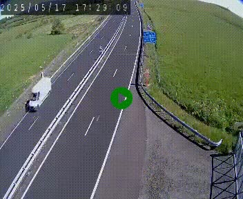 <h2>Caméra autoroute A75 à hauteur du col de la Fageole en direction de Clermont-Ferrand</h2>