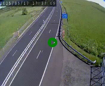 <h2>Caméra autoroute A75 à hauteur du col de la Fageole en direction de Clermont-Ferrand</h2>