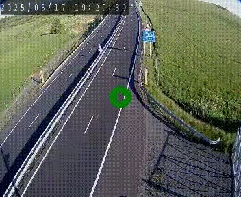 <h2>Caméra autoroute A75 à hauteur du col de la Fageole en direction de Clermont-Ferrand</h2>