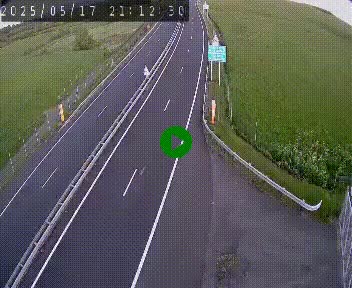 <h2>Caméra autoroute A75 à hauteur du col de la Fageole en direction de Clermont-Ferrand</h2>