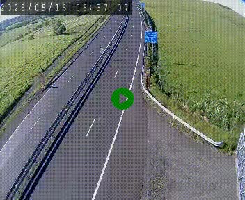 <h2>Caméra autoroute A75 à hauteur du col de la Fageole en direction de Clermont-Ferrand</h2>