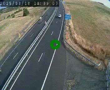 <h2>Caméra autoroute A75 à hauteur du col de la Fageole en direction de Clermont-Ferrand</h2>
