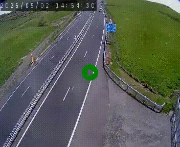 Caméra autoroute A75 à hauteur du col de la Fageole en direction de Clermont-Ferrand