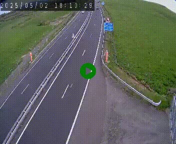 Caméra autoroute A75 à hauteur du col de la Fageole en direction de Clermont-Ferrand