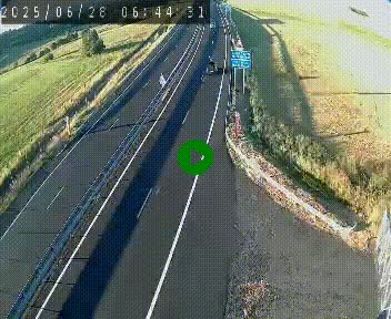 Caméra autoroute A75 à hauteur du col de la Fageole en direction de Clermont-Ferrand