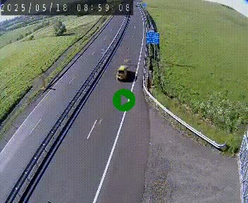 <h2>Caméra autoroute A75 à hauteur du col de la Fageole en direction de Clermont-Ferrand</h2>