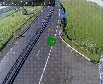 <h2>Caméra autoroute A75 à hauteur du col de la Fageole en direction de Clermont-Ferrand</h2>