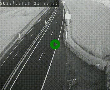 <h2>Caméra autoroute A75 à hauteur du col de la Fageole en direction de Clermont-Ferrand</h2>
