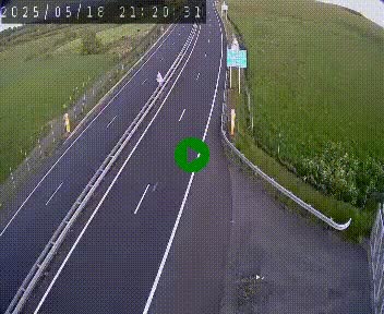 <h2>Caméra autoroute A75 à hauteur du col de la Fageole en direction de Clermont-Ferrand</h2>