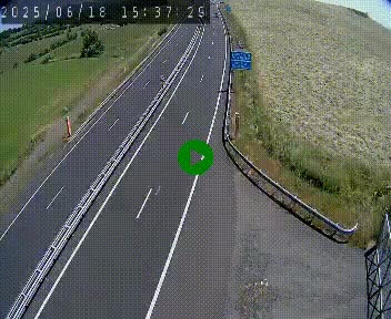 <h2>Caméra autoroute A75 à hauteur du col de la Fageole en direction de Clermont-Ferrand</h2>