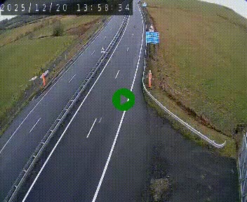 <h2>Caméra autoroute A75 à hauteur du col de la Fageole en direction de Clermont-Ferrand</h2>