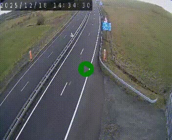 <h2>Caméra autoroute A75 à hauteur du col de la Fageole en direction de Clermont-Ferrand</h2>