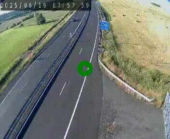 <h2>Caméra autoroute A75 à hauteur du col de la Fageole en direction de Clermont-Ferrand</h2>