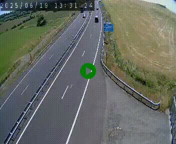<h2>Caméra autoroute A75 à hauteur du col de la Fageole en direction de Clermont-Ferrand</h2>