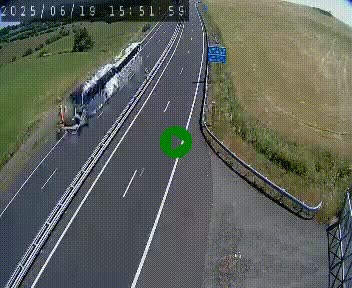 <h2>Caméra autoroute A75 à hauteur du col de la Fageole en direction de Clermont-Ferrand</h2>