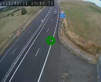 <h2>Caméra autoroute A75 à hauteur du col de la Fageole en direction de Clermont-Ferrand</h2>