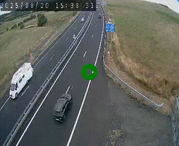 <h2>Caméra autoroute A75 à hauteur du col de la Fageole en direction de Clermont-Ferrand</h2>