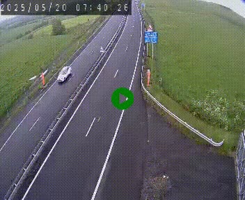 <h2>Caméra autoroute A75 à hauteur du col de la Fageole en direction de Clermont-Ferrand</h2>