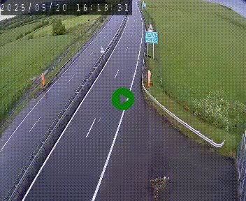 <h2>Caméra autoroute A75 à hauteur du col de la Fageole en direction de Clermont-Ferrand</h2>
