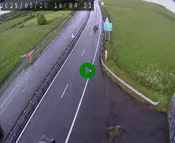 <h2>Caméra autoroute A75 à hauteur du col de la Fageole en direction de Clermont-Ferrand</h2>