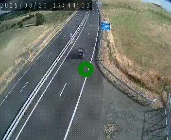 <h2>Caméra autoroute A75 à hauteur du col de la Fageole en direction de Clermont-Ferrand</h2>