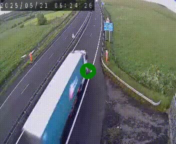 <h2>Caméra autoroute A75 à hauteur du col de la Fageole en direction de Clermont-Ferrand</h2>