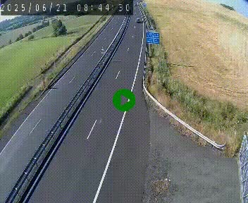 <h2>Caméra autoroute A75 à hauteur du col de la Fageole en direction de Clermont-Ferrand</h2>