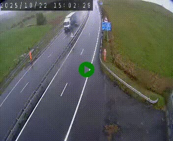 <h2>Caméra autoroute A75 à hauteur du col de la Fageole en direction de Clermont-Ferrand</h2>