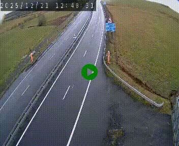 <h2>Caméra autoroute A75 à hauteur du col de la Fageole en direction de Clermont-Ferrand</h2>