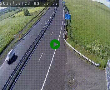<h2>Caméra autoroute A75 à hauteur du col de la Fageole en direction de Clermont-Ferrand</h2>