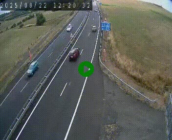 <h2>Caméra autoroute A75 à hauteur du col de la Fageole en direction de Clermont-Ferrand</h2>