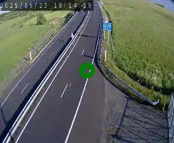 <h2>Caméra autoroute A75 à hauteur du col de la Fageole en direction de Clermont-Ferrand</h2>