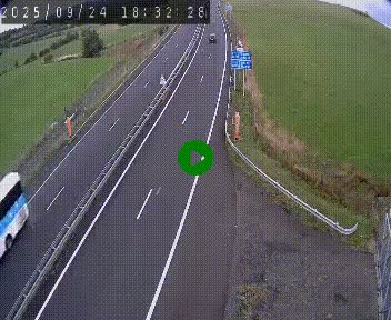<h2>Caméra autoroute A75 à hauteur du col de la Fageole en direction de Clermont-Ferrand</h2>