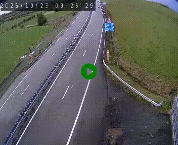 <h2>Caméra autoroute A75 à hauteur du col de la Fageole en direction de Clermont-Ferrand</h2>
