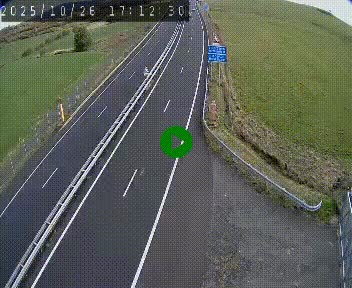 <h2>Caméra autoroute A75 à hauteur du col de la Fageole en direction de Clermont-Ferrand</h2>