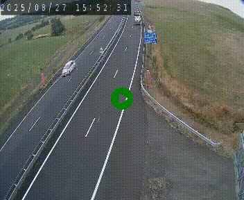 <h2>Caméra autoroute A75 à hauteur du col de la Fageole en direction de Clermont-Ferrand</h2>