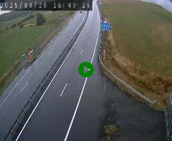 <h2>Caméra autoroute A75 à hauteur du col de la Fageole en direction de Clermont-Ferrand</h2>