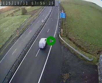 <h2>Caméra autoroute A75 à hauteur du col de la Fageole en direction de Clermont-Ferrand</h2>