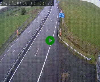 <h2>Caméra autoroute A75 à hauteur du col de la Fageole en direction de Clermont-Ferrand</h2>