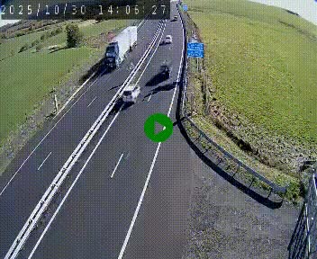 <h2>Caméra autoroute A75 à hauteur du col de la Fageole en direction de Clermont-Ferrand</h2>