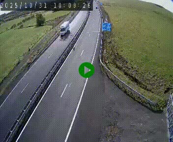 <h2>Caméra autoroute A75 à hauteur du col de la Fageole en direction de Clermont-Ferrand</h2>