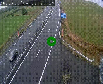 <h2>Caméra autoroute A75 à hauteur du col de la Fageole en direction de Clermont-Ferrand</h2>