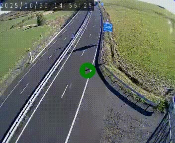 <h2>Caméra autoroute A75 à hauteur du col de la Fageole en direction de Clermont-Ferrand</h2>