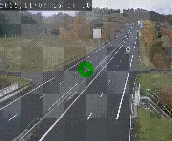 <h2>Caméra autoroutière France - A75, Coren, en direction de Montpellier</h2>